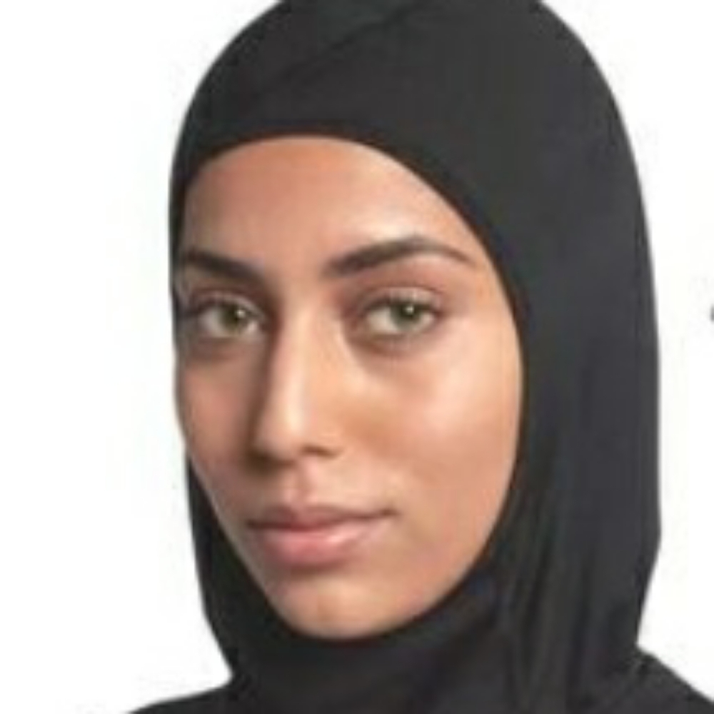 Sports Hijab with dry fit technology breathable an